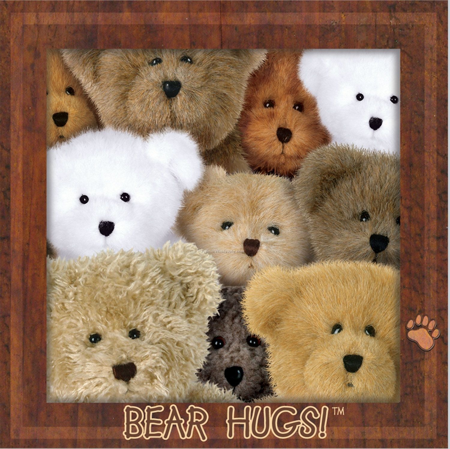 Boyds Bears Beverage Napkins - Bear Hugs!