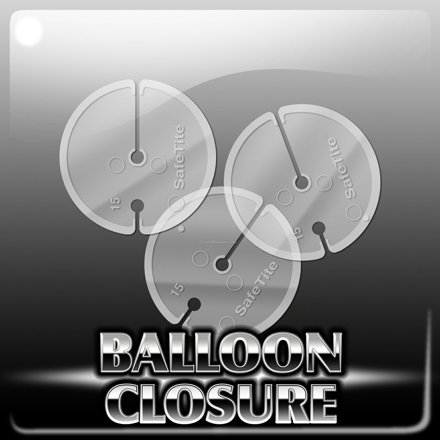 Child Safe Balloon Closure Disc