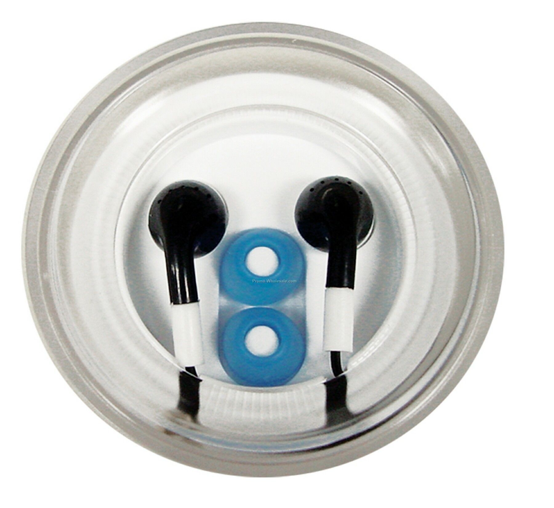 Circular Earphones W/ Changeable Comfort Buds