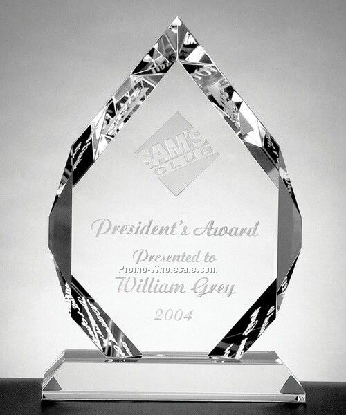 Classic Diamond Crystal Award