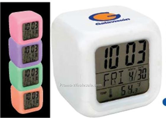Color Changing Digital Alarm Clock.