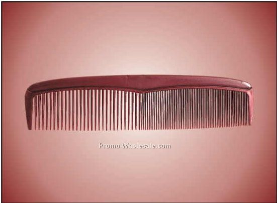 Comb Badge W/ Metal Pin (2-1/8"x3-1/8" )