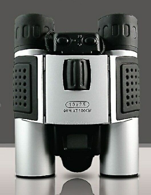 Digital Camera Binoculars W/ Built-in 300,000 Pixel Digital Camera