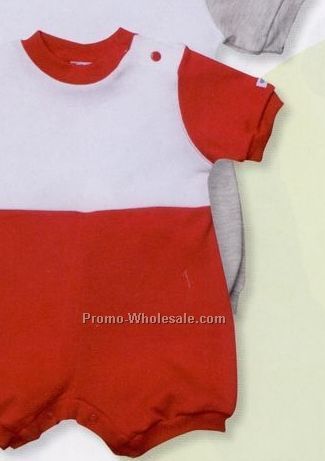 Enza Infant Color Block Romper (6m)