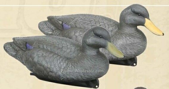 Extreme Series Black Duck Decoy W/ Weighted Keel