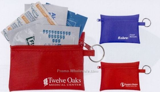 Ez First Aid Kit On Key Ring - Factory Direct (8-10 Weeks)