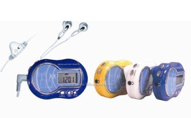 FM Radio Pedometer