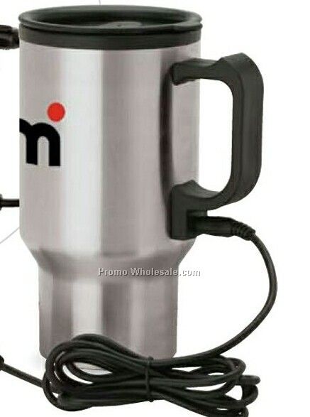 Fermi 16 Oz. Stainless Steel Heated Mug