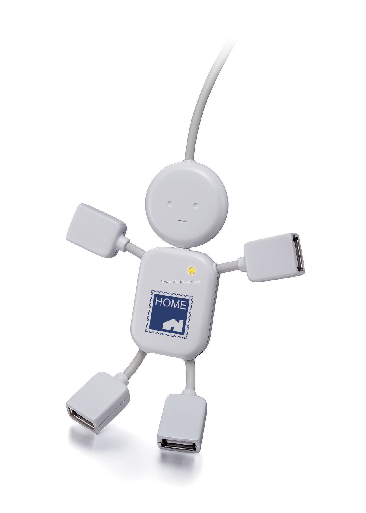Flexible Usb1.1 Hub Man W/ 4 USB Ports
