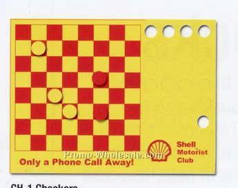 Foam Checkers Game