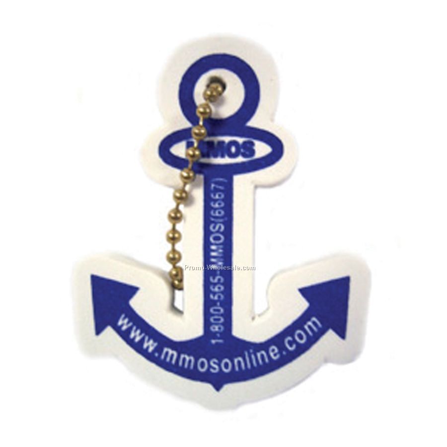 Foam Floating Keychain - Anchor