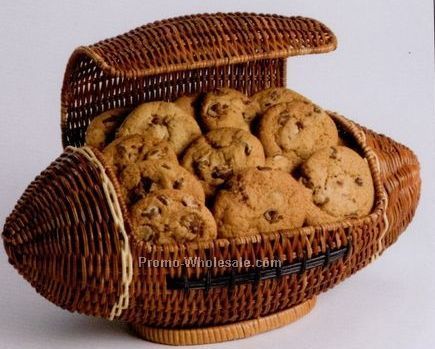 Football Cookie Gift Basket