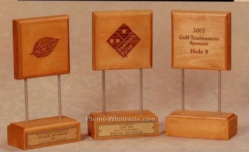 Golf Sponsor - Square Tee Marker Award