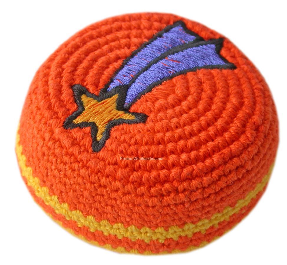 Guatemalan Embroidered-crocheted Footbag