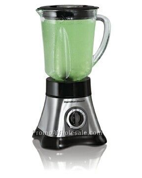 Hamilton Beach Metal Base Blender, 8 Speed, 40 Oz Glass Wave Action