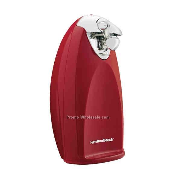 Hamilton Beach Red & Chrome Can Opener