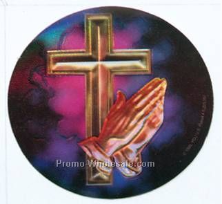 Holographic Mylar - 2" Religious