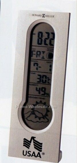 Howard Miller Weather Trend Alarm Clock (Blank)