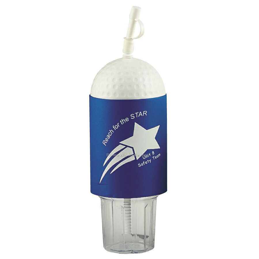 Insulated Travel Bottle With Ball Top Lid 32 Oz.