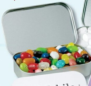 Large Hinged Candy Pocket Tin - Power Mints (Label Print)