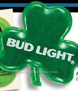 Large Shamrock Shaped Reflective Sticker