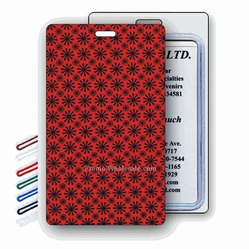 Lenticular Luggage Tags - Stock / Animated Wheels / Turing Black Stars Spin