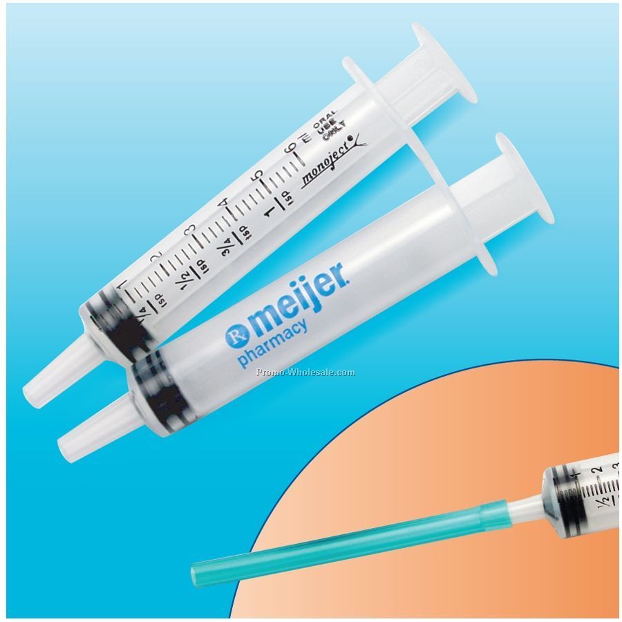 Liquid Medicine Dispenser 6 Ml Oral Syringe With Filler Tube
