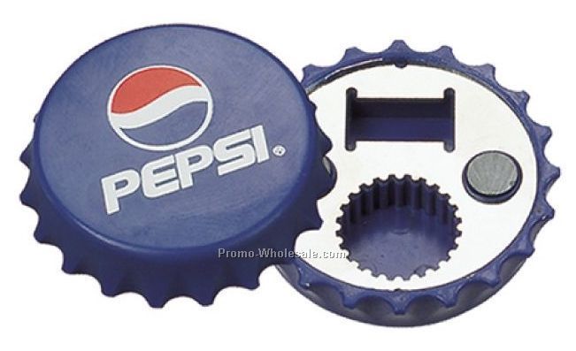 Magnetic Bottle Cap Shape Bottle Opener