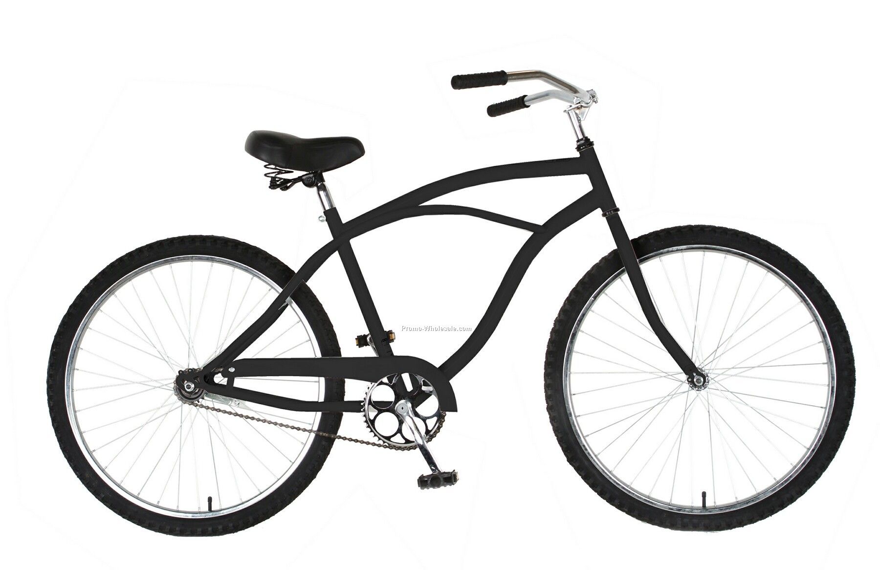 Mantis Mens Cruiser Bicycle Black