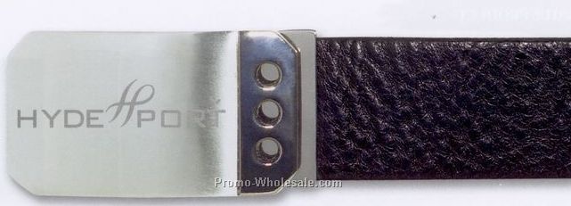 Metal Buckle W/ Squared Edges