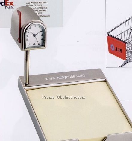 Minya Metal Mail Box Clock