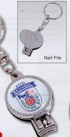 Multi Function Nail Clipper Key Tag