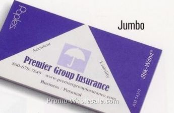 Paples Jumbo 4"x2" - 25 Sheets (1 Color)