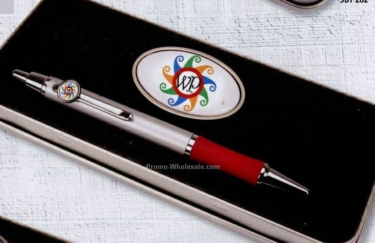 Pen And Money Clip Set