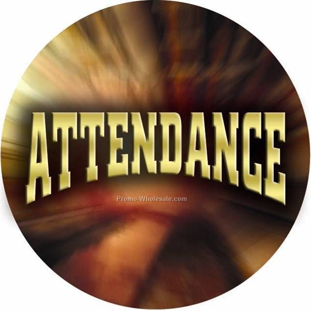 Photo Mylar Insert - 2" Attendance