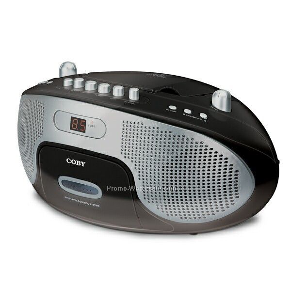 Portable CD Radio & Stereo Cassette Player Recorder