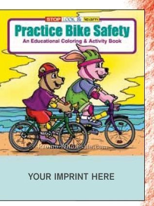Practice Bike Safety Coloring Book Fun Pack