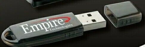 Rounded USB 2.0 Flash Drive (1 Gb)