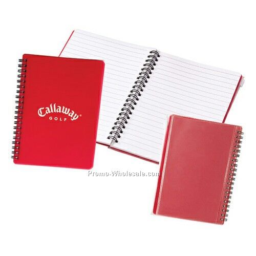 Schooled Translucent Notebook W/Zip Closure & Pocket (3 Day Shipping)
