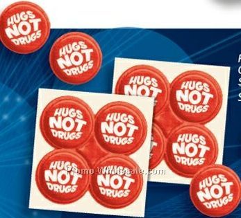 Set Of 4 Quad Dots Sticker (Drug Prevention Awareness)