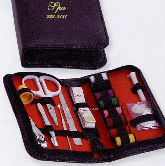 Sewing / Manicure Kit With Case