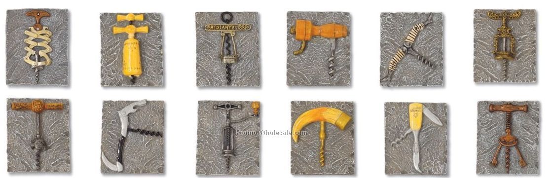 Sheffield Antique Corkscrew Magnet Collection