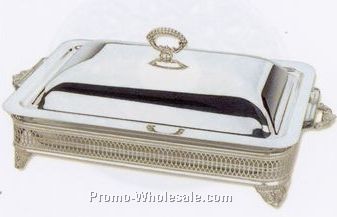 Silverplated 3 Quart Covered Baker/ Casserole Dish