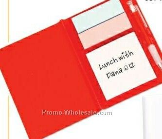 Translucent Red Memo Pad