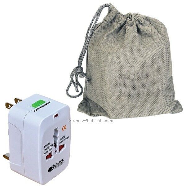 Universal Travel Power Adaptor (Imprinted)