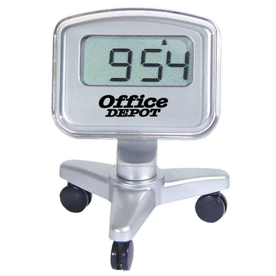 Wheelie Chair Lcd Clock