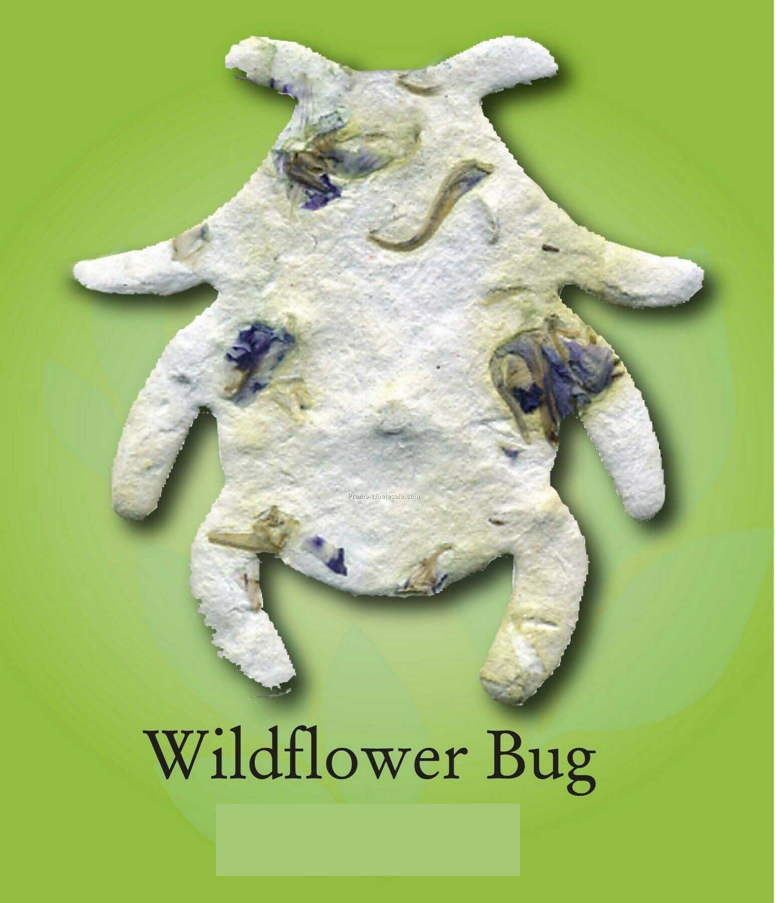 Wildflower Bug Ornament W/ Embedded Seed