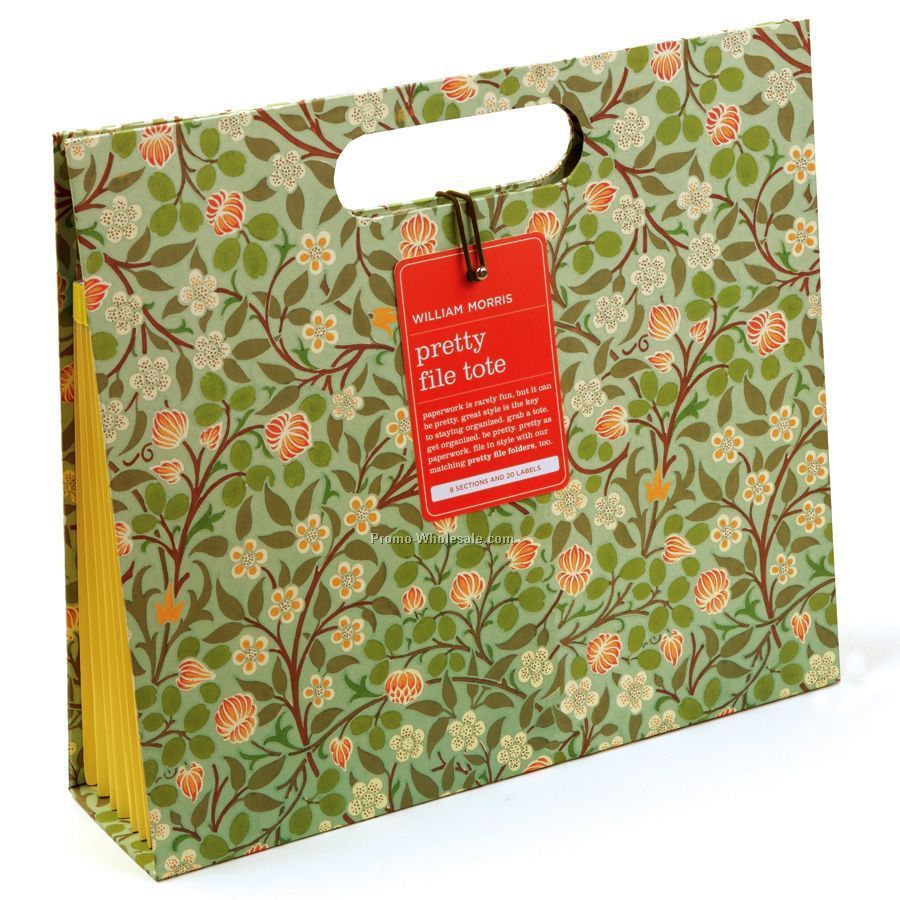 William Morris Clover File Tote