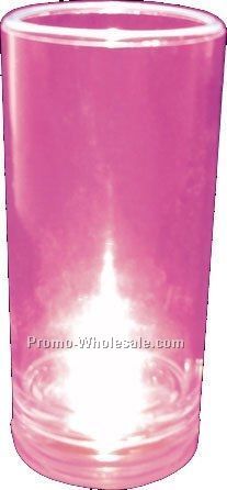 1-1/2 Oz. Pink Light Up Shooter Shot Glass