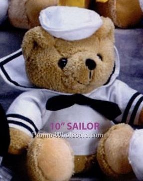 10" Sailor Bear Uniform